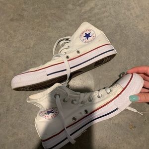 White high top converse!